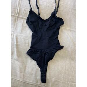 Women's Shapey Black Bodysuit Size XS